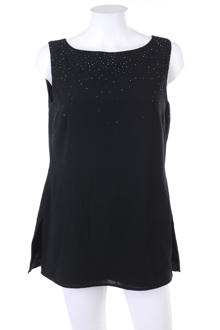 MARKS & SPENCER - Blusentop mit Applikationen - D 38