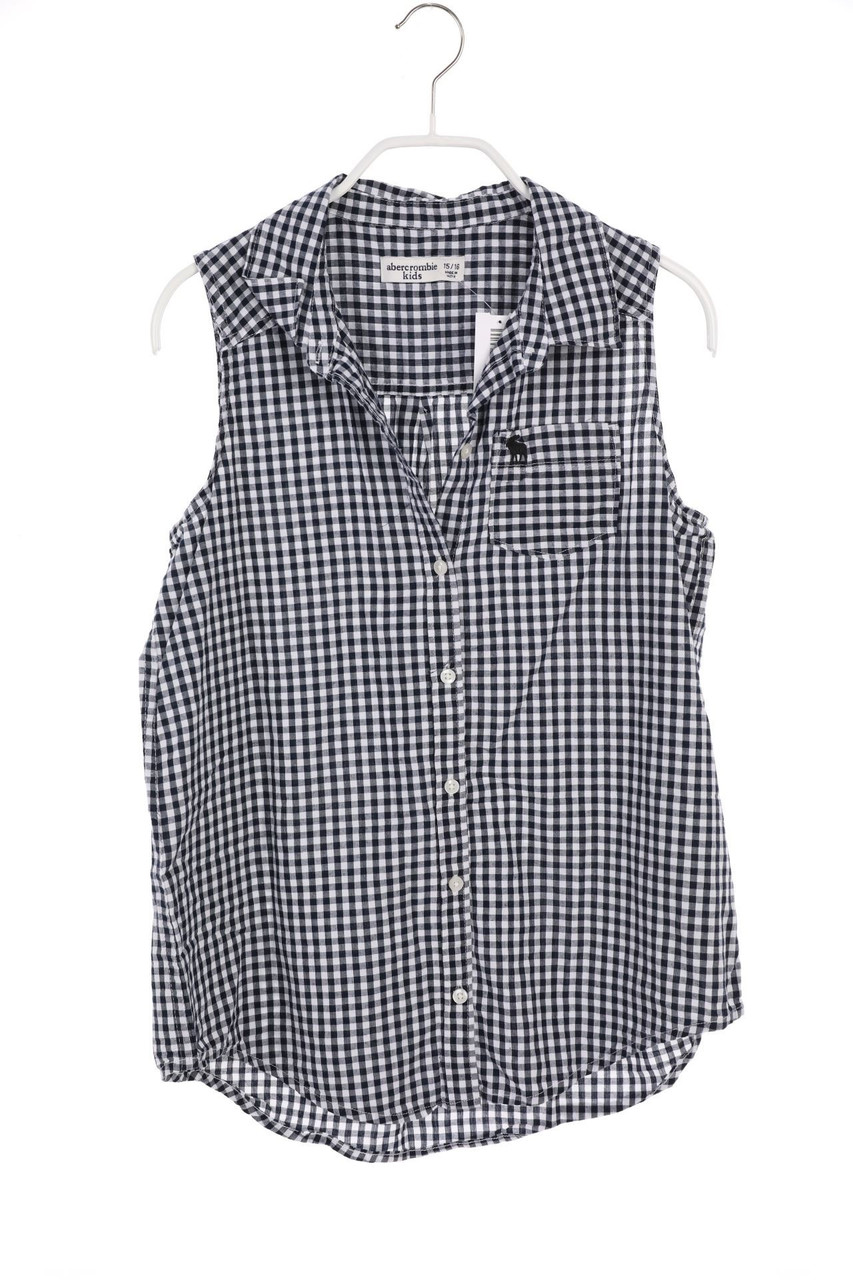 abercrombie kids - Bluse mit Karo-Muster - 170