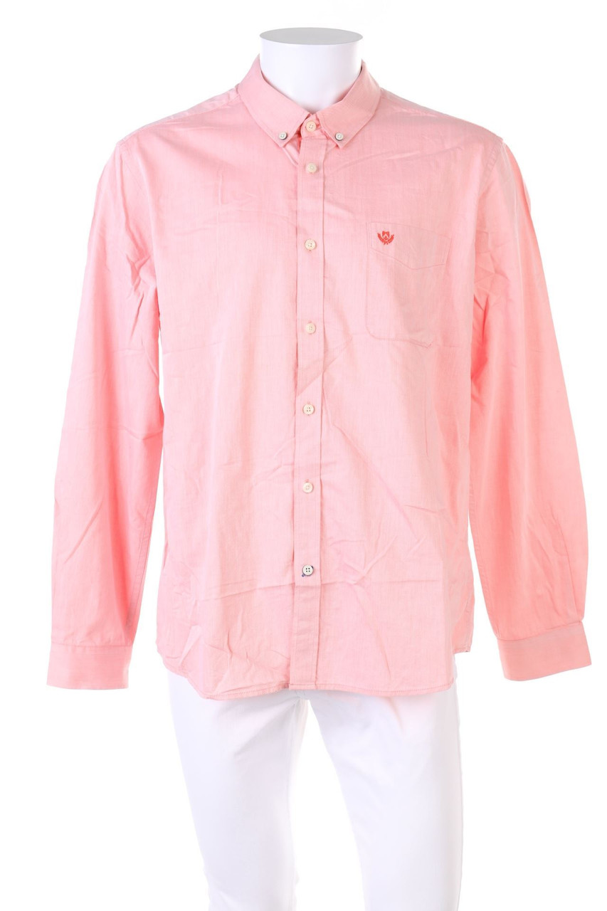 maddison weekend - Button-down-Hemd mit Stickereien - XL