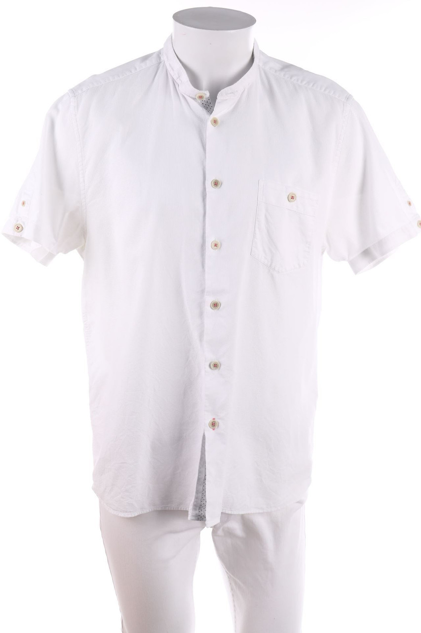 TED BAKER LONDON - Kurzarm-Hemd mit aufgesetzten Taschen - 43