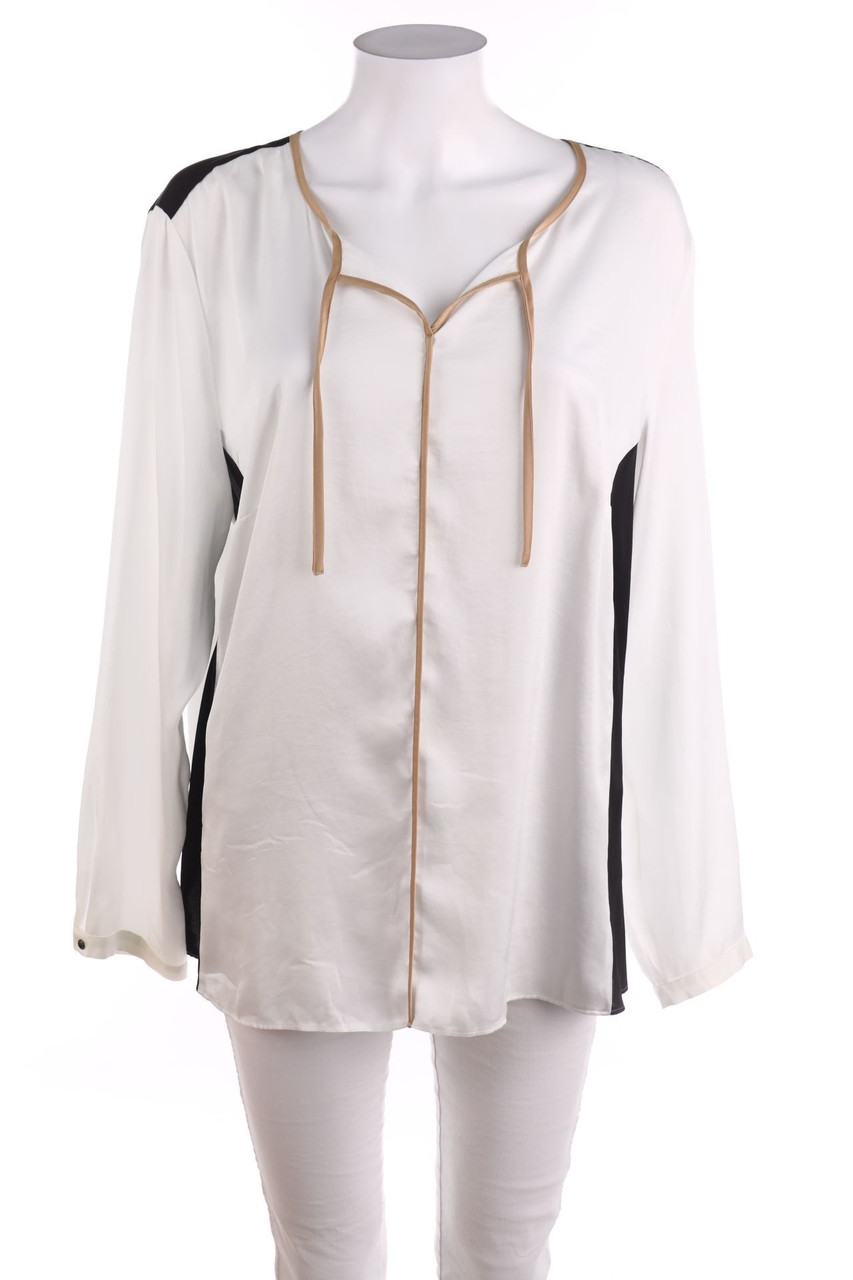 GERRY WEBER - Two Tone-Bluse - L