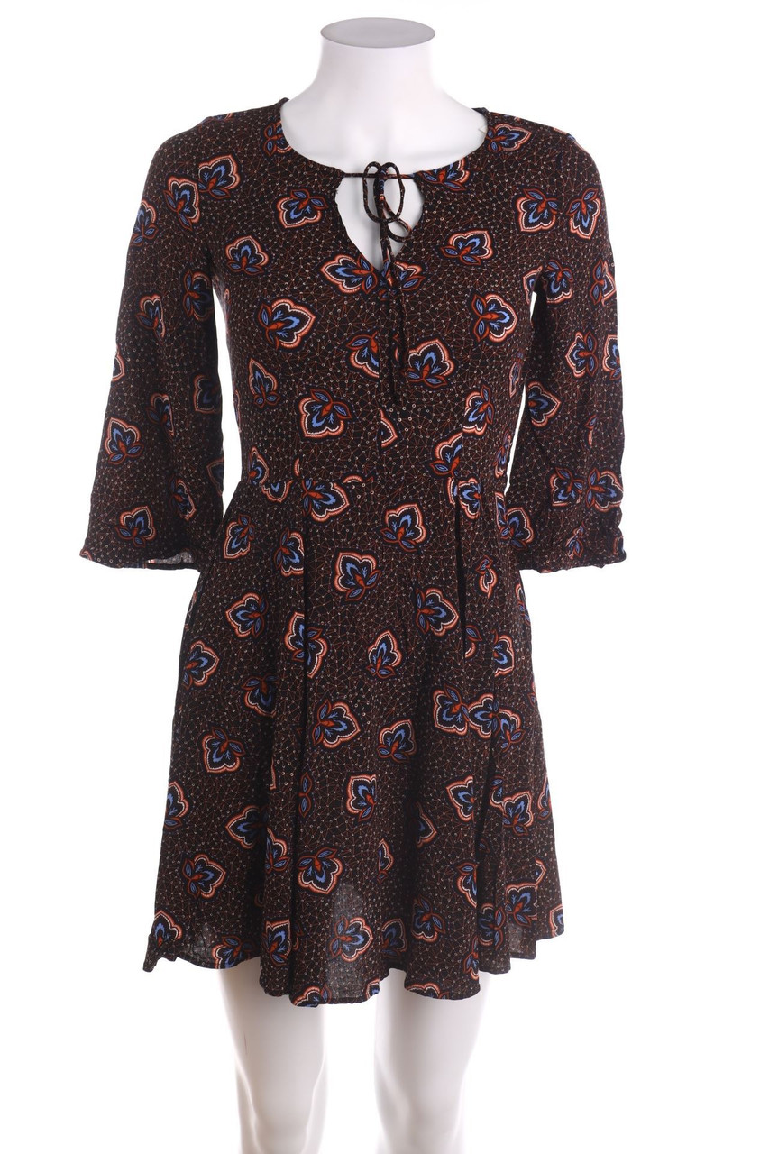 Ohne Label - Kleid mit floralem Muster - S