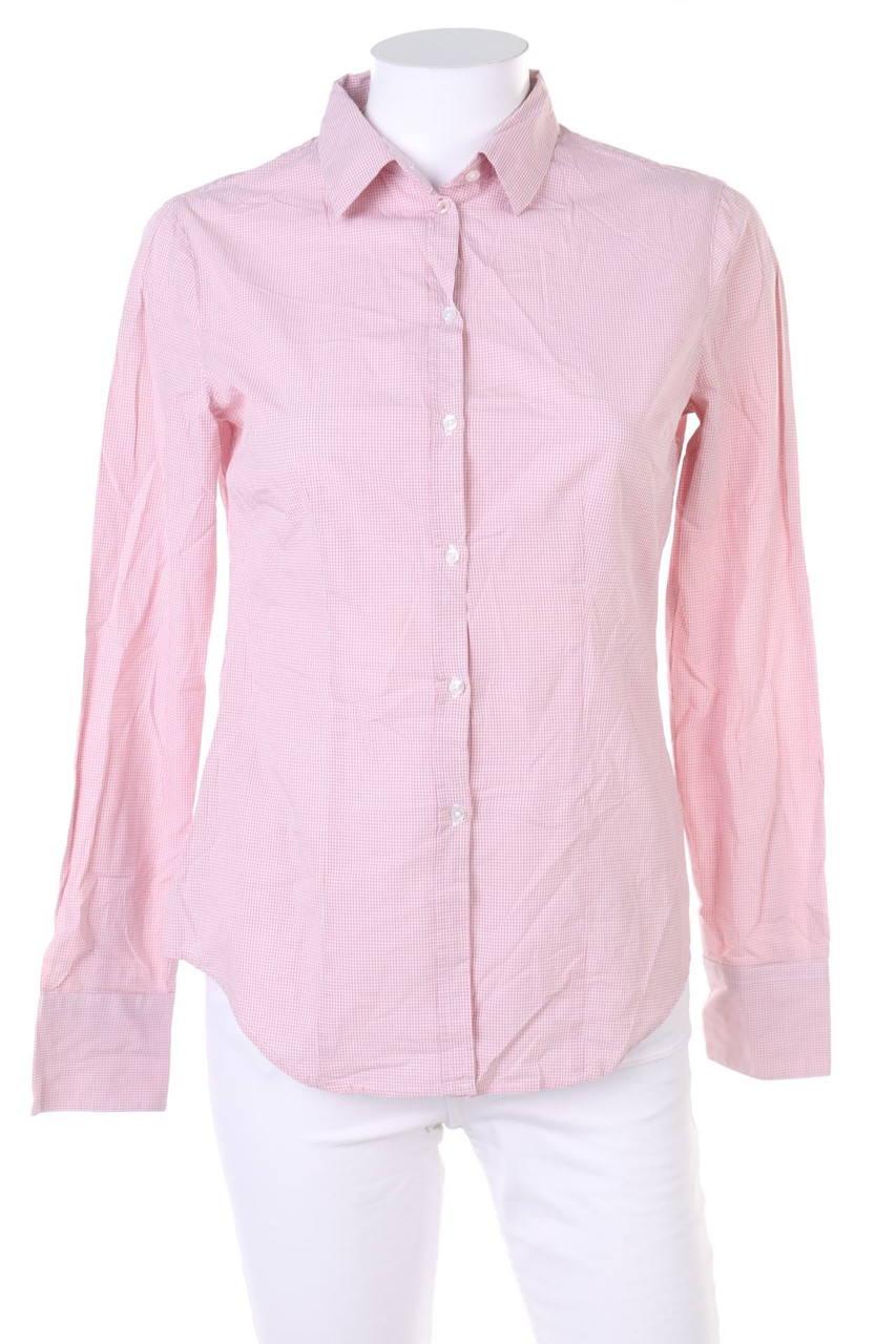 UNITED COLORS OF BENETTON - Bluse mit Karo-Muster - M