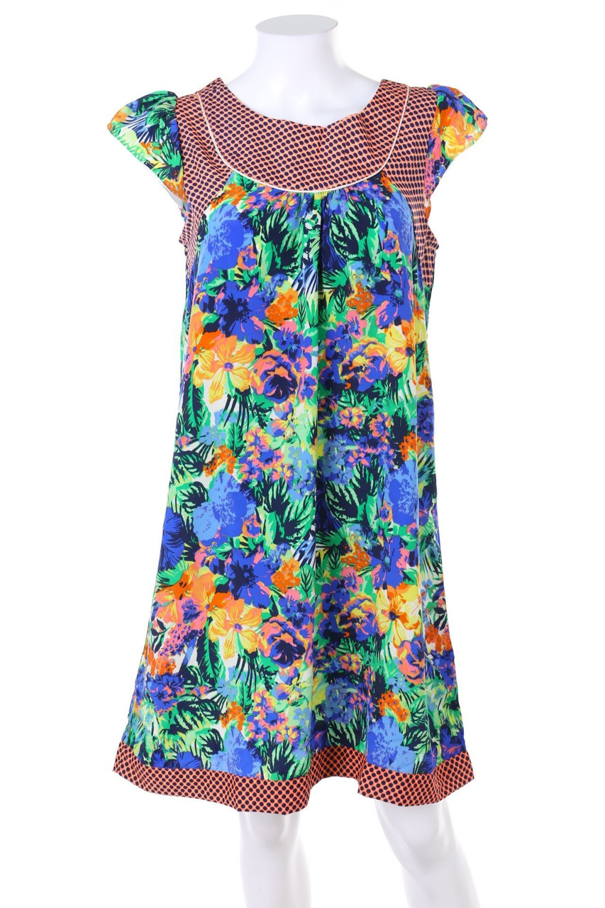 coast - Kleid mit Blumen-Print - D 42