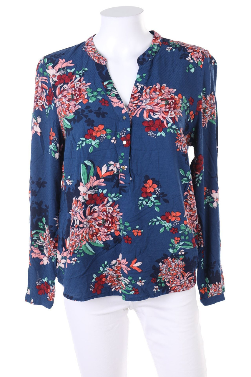 CAMAÏEU - Bluse mit floralem Muster - L