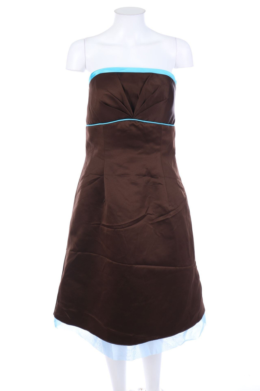 Ohne Label - Bandeau-Cocktailkleid - M