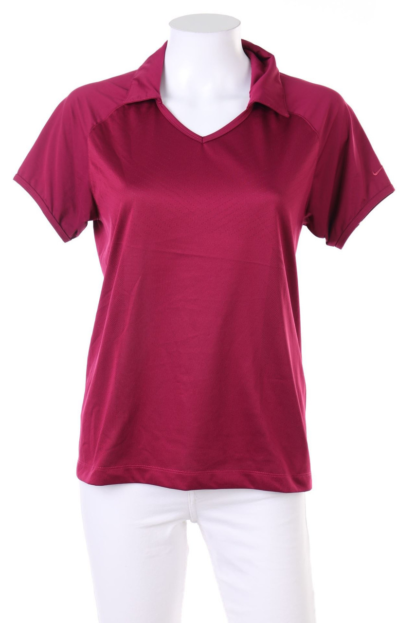 NIKE GOLF - Polo-Shirt mit Logo-Stickerei - M