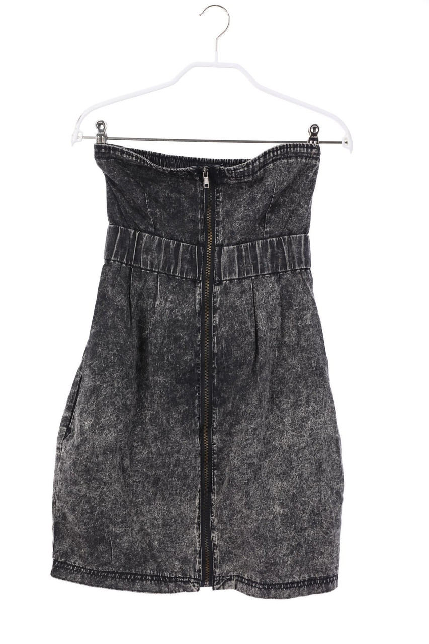 FSBN - Bandeau-Kleid in Denim-Optik - XS