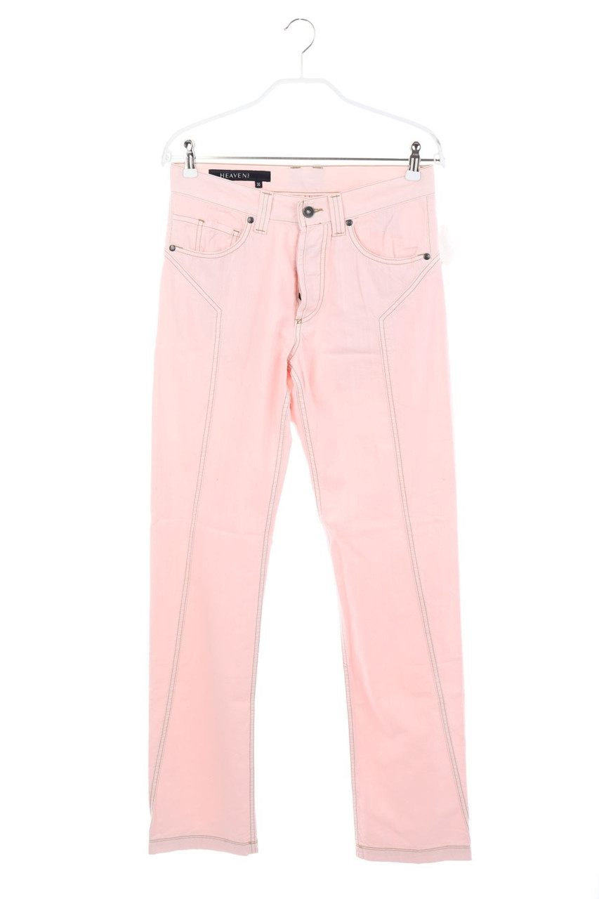 HEAVEN TWO - Straight Cut Jeans mit Logo-Patch - W30