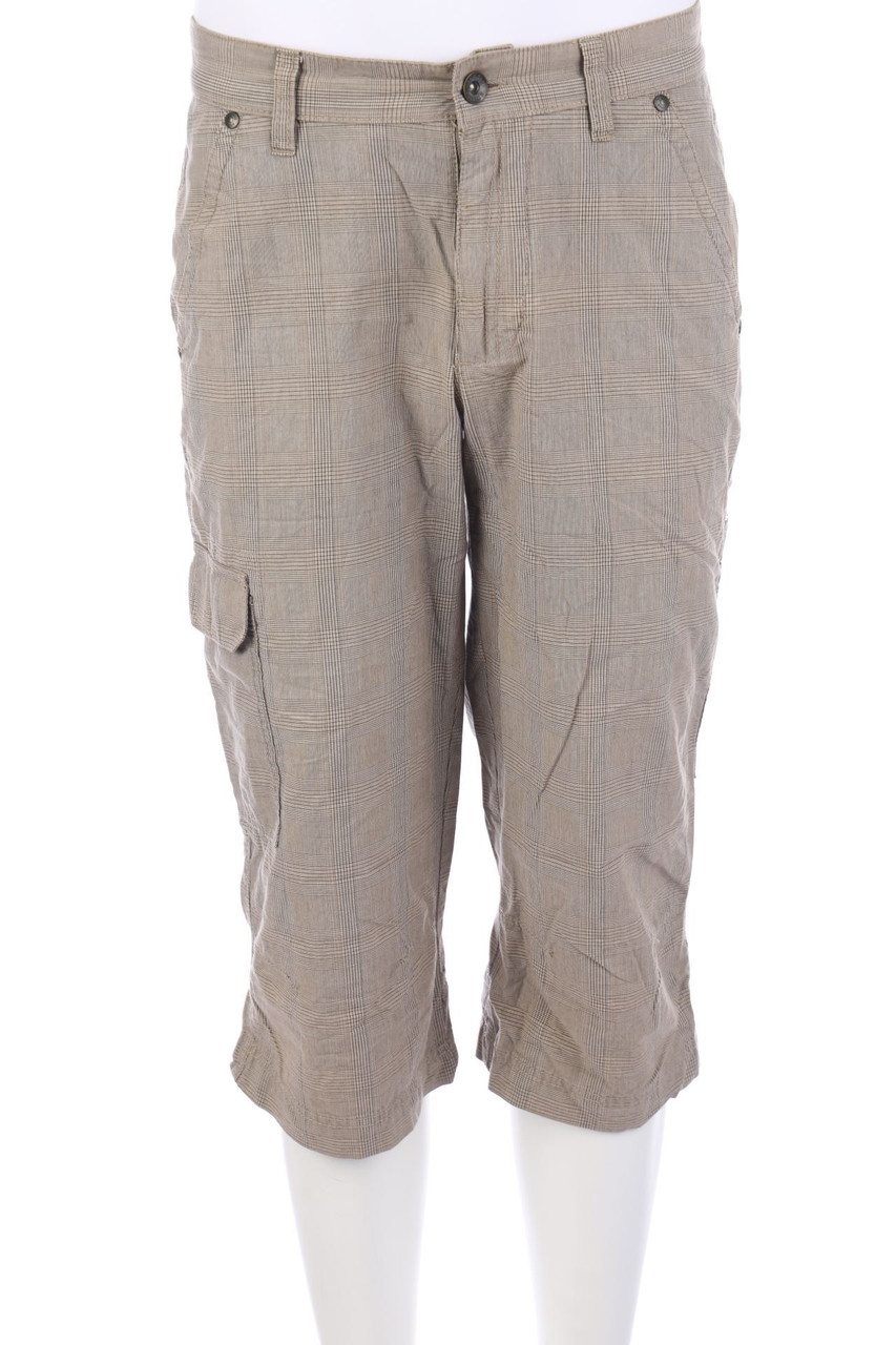 ECOSSE - Cargo-Shorts mit Karo-Muster - 46