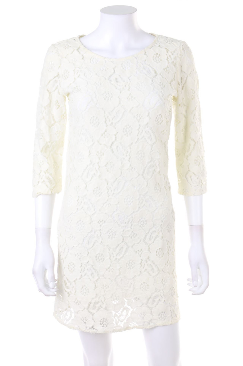 SOFT GREY La Redoute - Kleid aus Spitze - D 32