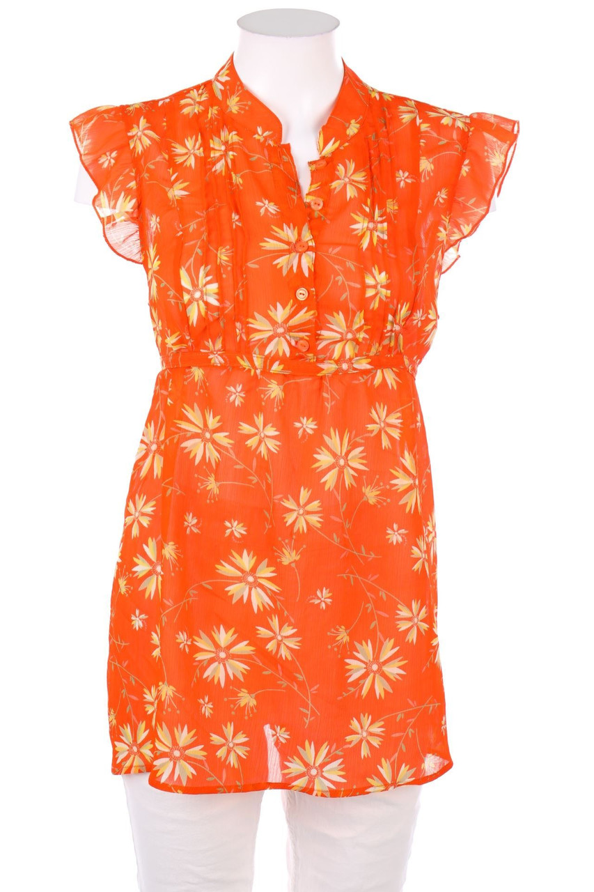 TIMING - Blusentop mit Biesen zum Knoten - L