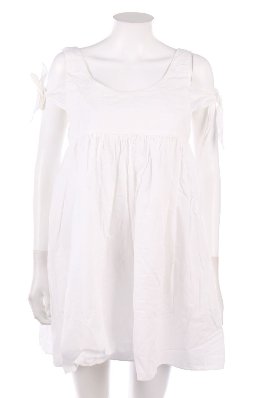 ZARA TRF - Babydoll-Cold-Shoulder-Minikleid - M