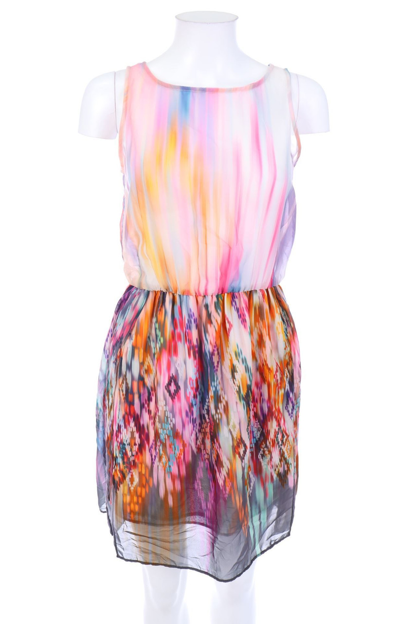 ZARA TRF - Party-Kleid mit Print - S