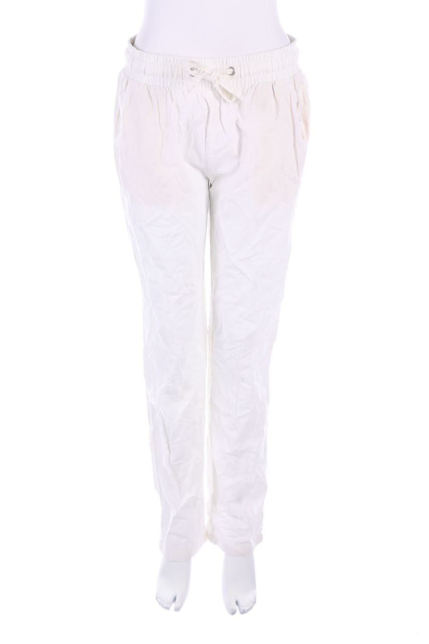 Seasons - Jogger-Hose aus Leinen-Mix - D 36-38