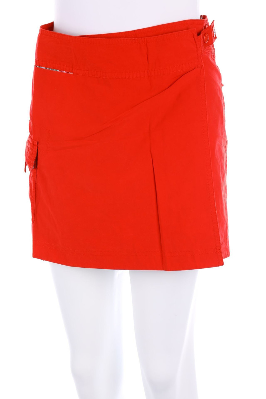 Ohne Label - Minirock in Wickel-Optik - L