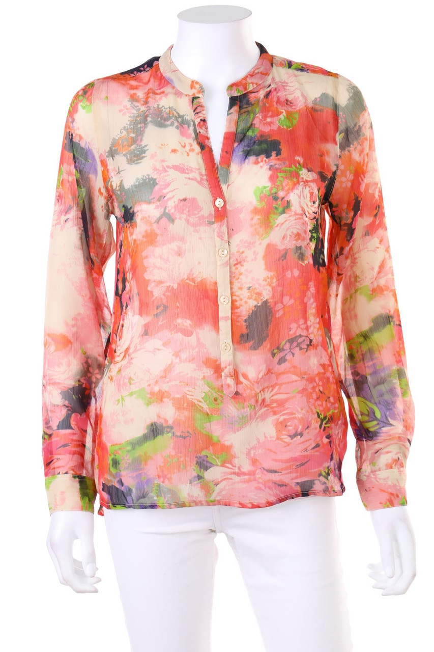 TAMARIS - Bluse mit Blumen-Print - D 34