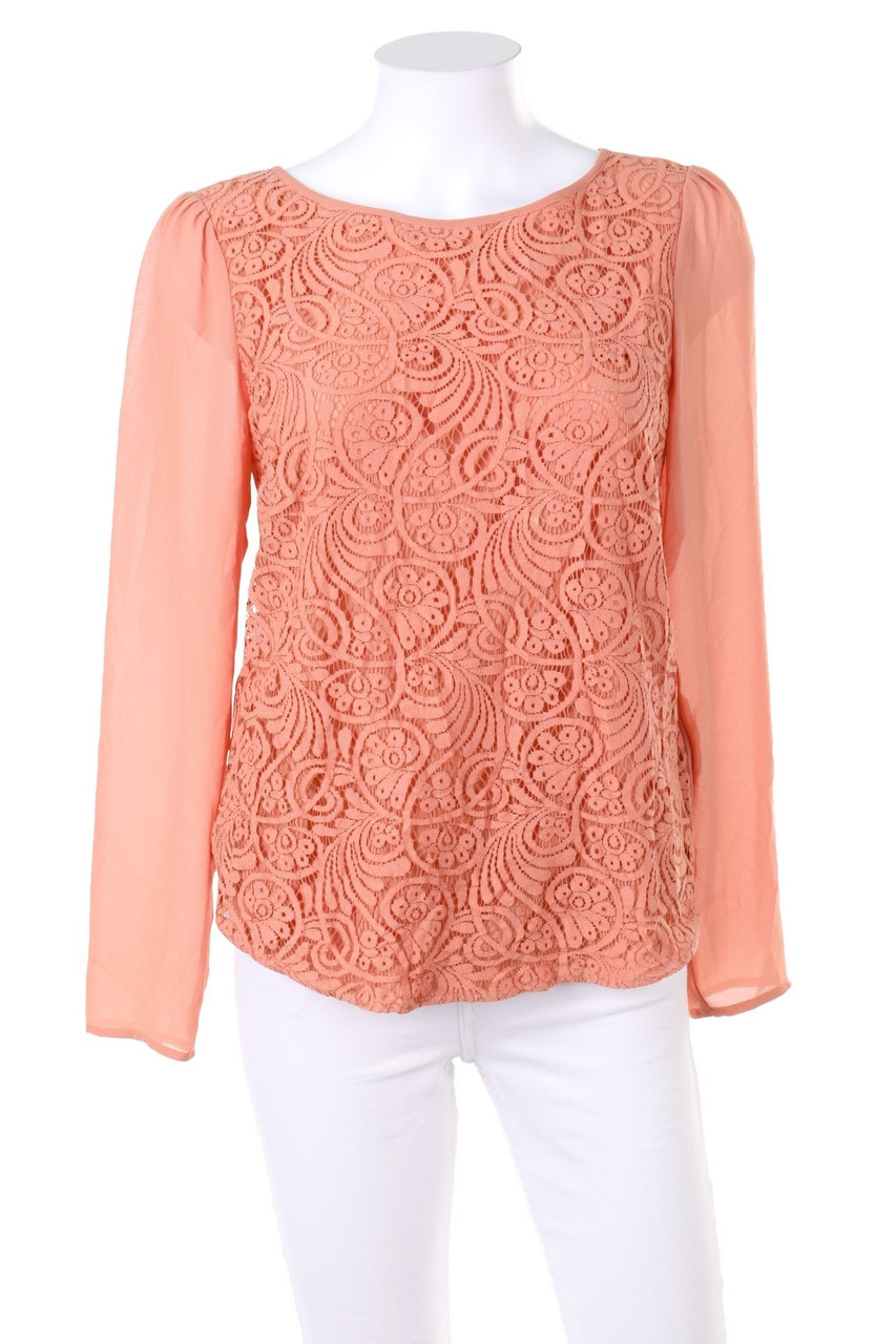 mint&berry - Bluse mit Spitze - D 38