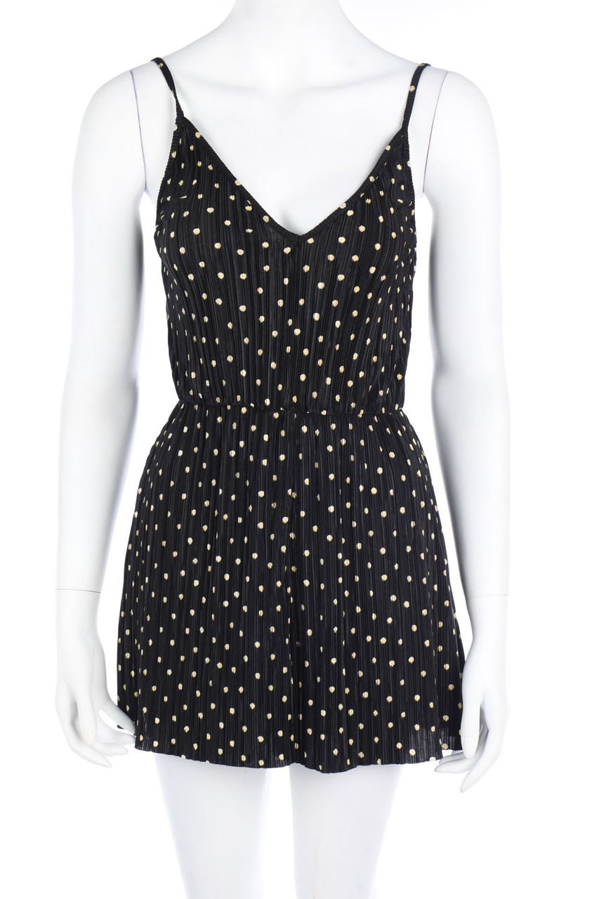 TOPSHOP - Playsuit mit Punkten - D 36