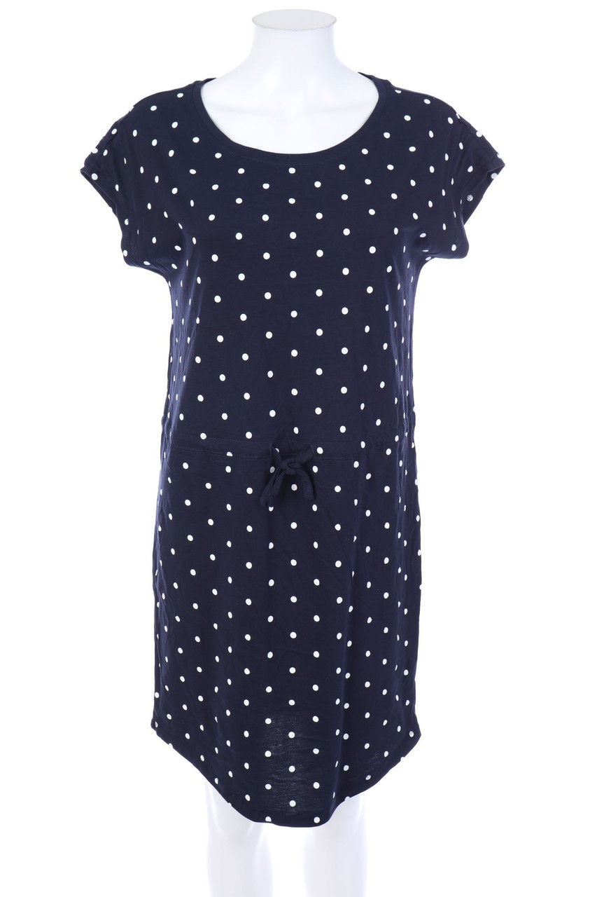 Ohne Label - Kleid aus Jersey mit Punkten - D 44