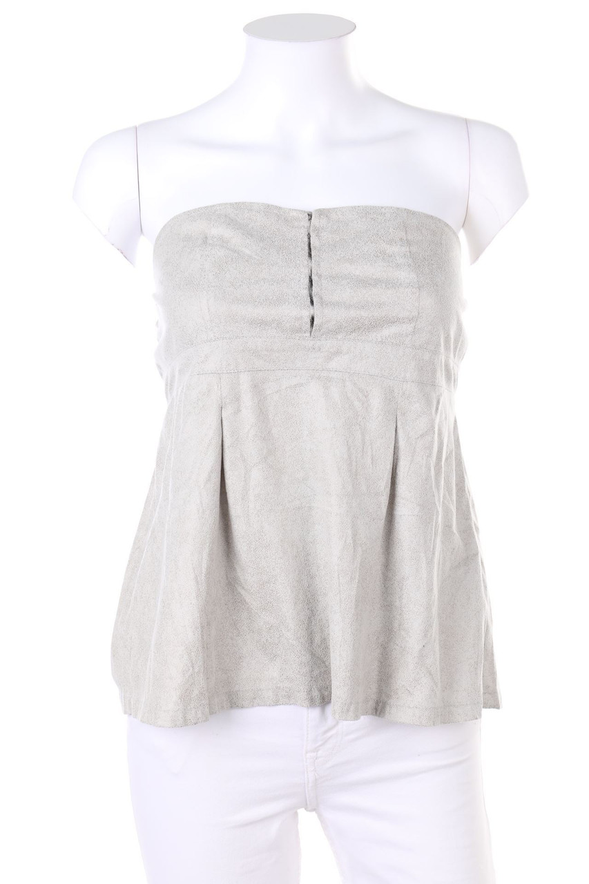 R edition. - Bustier-Top mit Smok-Details - D 36-38