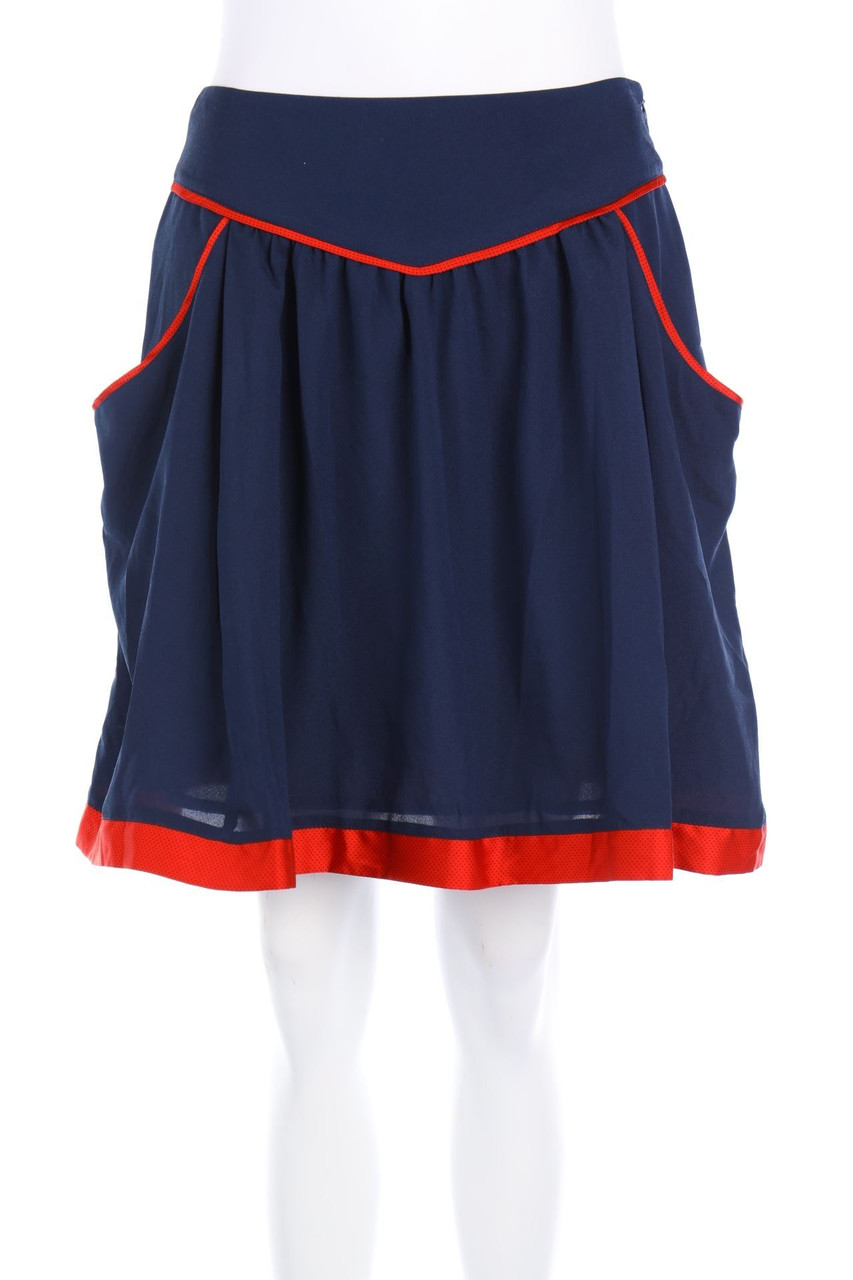 promod - Two Tone-Minirock mit Raffungen - D 34