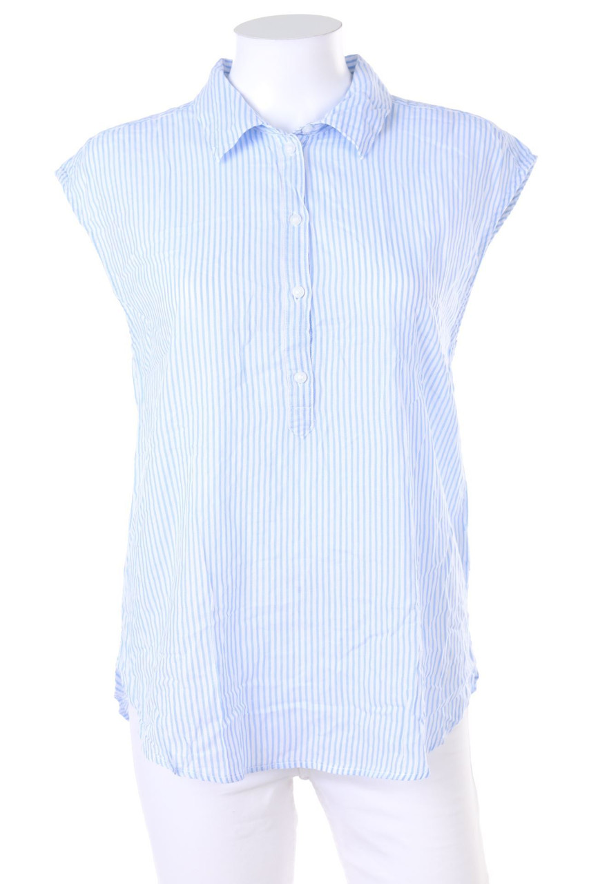 H&M LOGG - ärmellose Hemd-Bluse mit Streifen - D 34