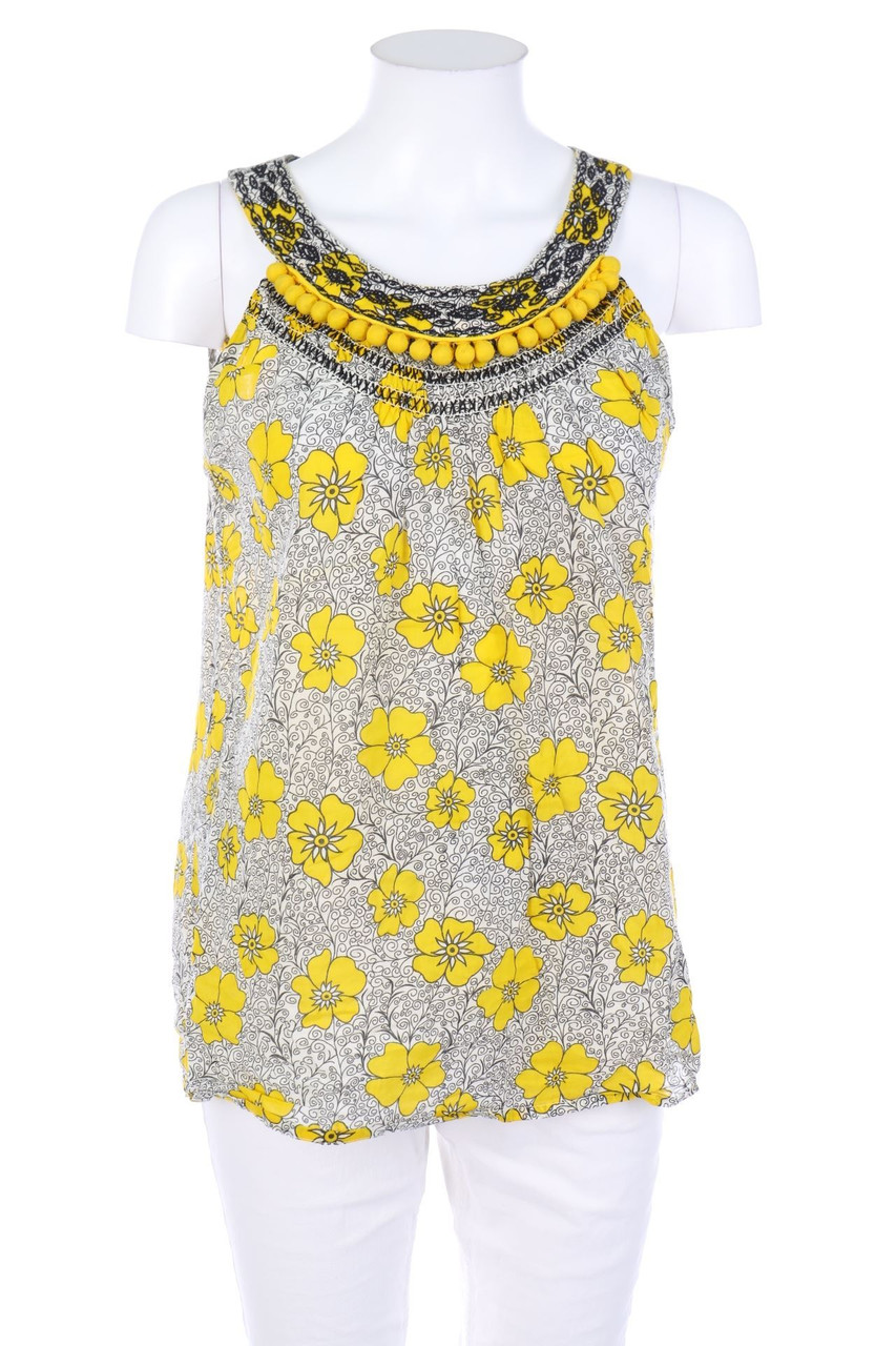 HE LOVES ME HE LOVES ME NOT - Blusentop mit Blumen-Print - S