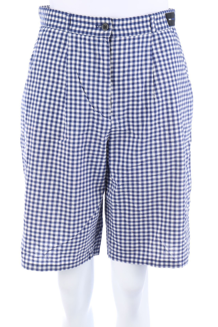 BRAX GOLF - Golf-Bermuda-Shorts mit Karo-Muster - D 38