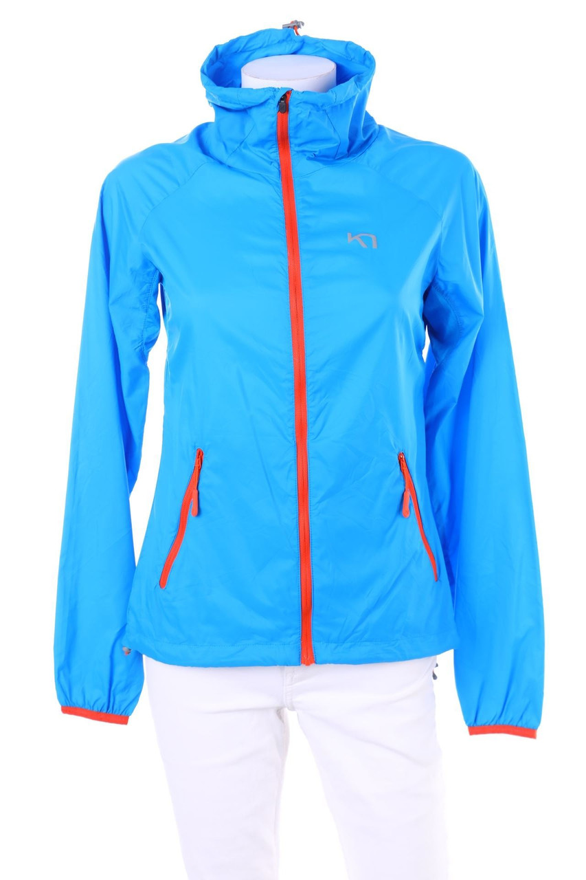 KARI TRAA - Trainingsjacke mit Logo-Print - S