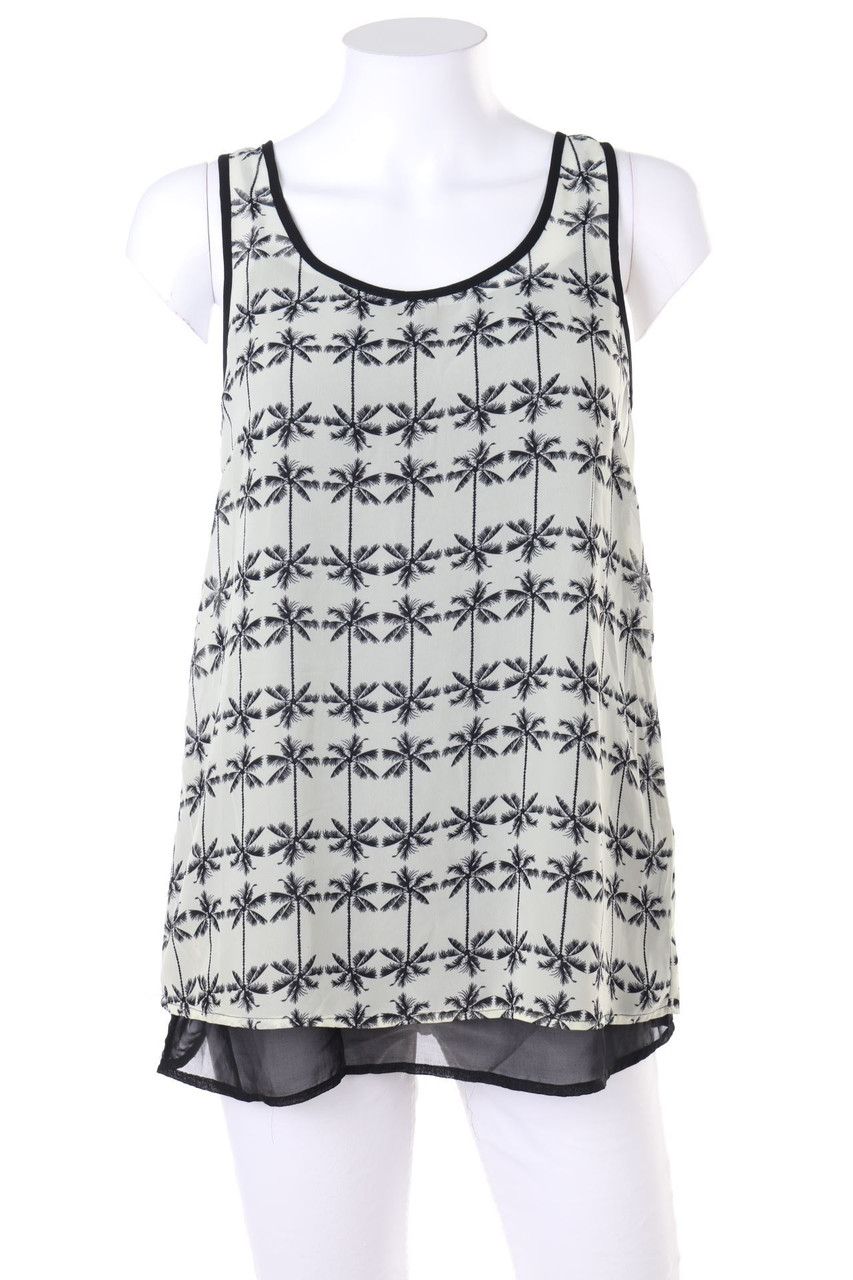 paul kehl - Blusentop mit Tropical Print - D 38