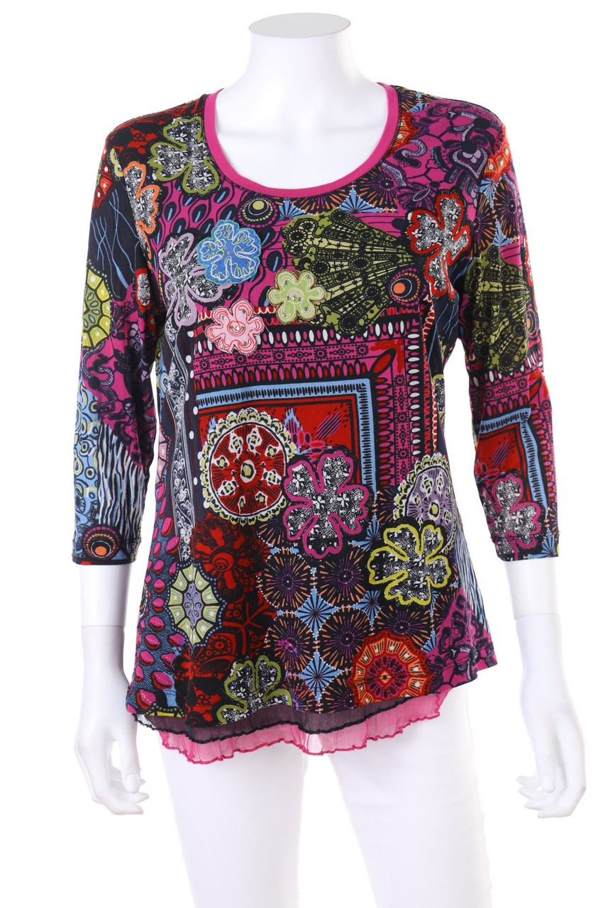 TAIFUN - Bluse mit Seide - D 40