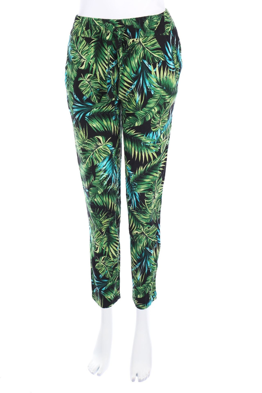 TALLY WEiJL - Strand-Hose aus Viskose mit Tropical Print - D 34