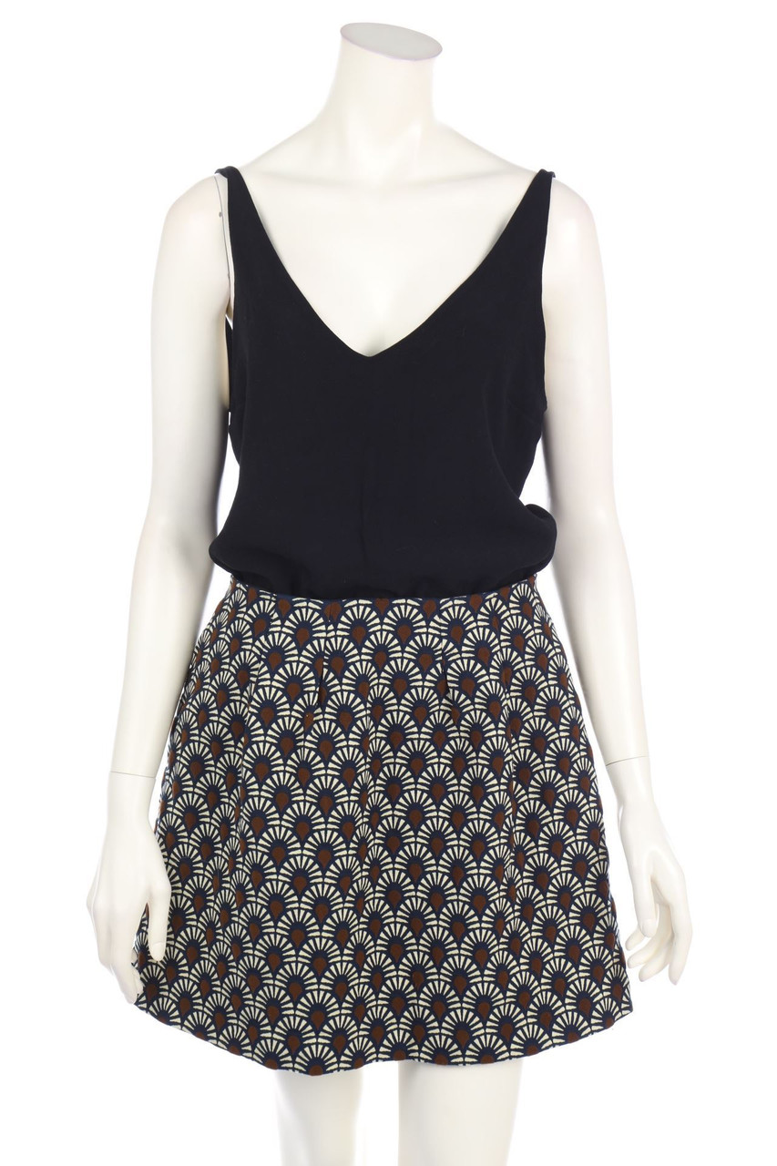 ba&sh - Minikleid mit Print - D 36