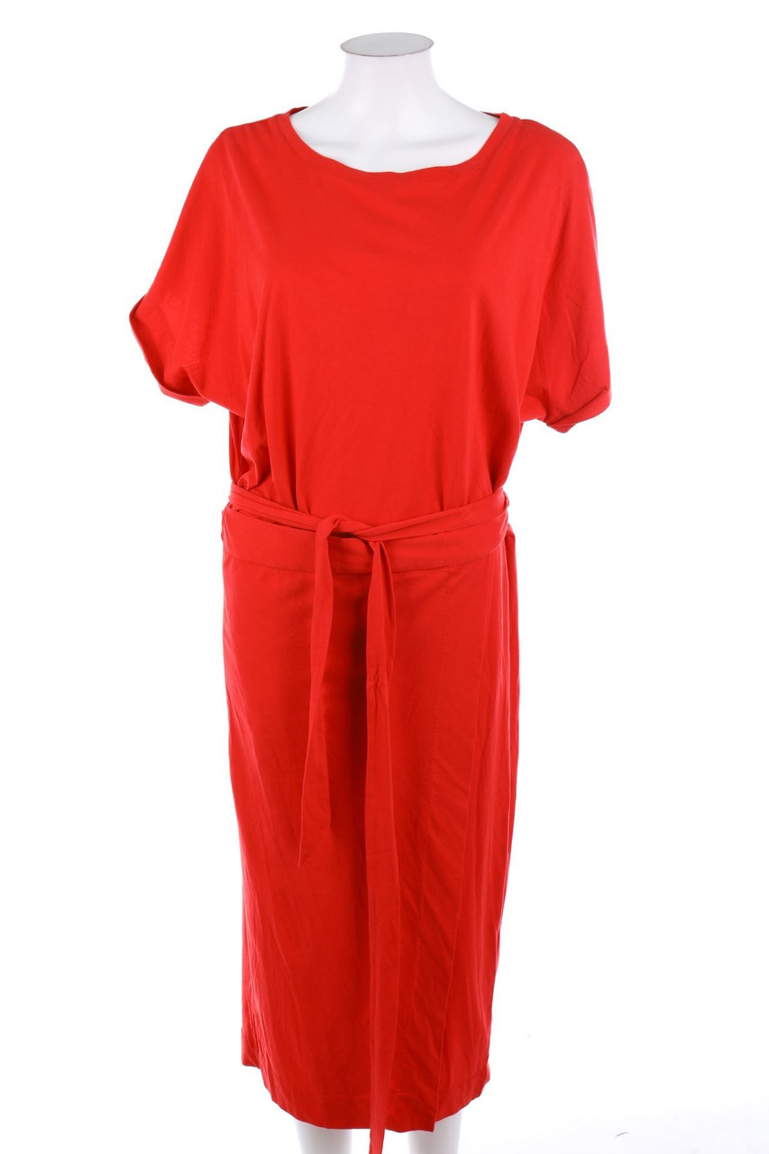 ba&sh - Jersey-Midikleid in Wickel-Optik - L