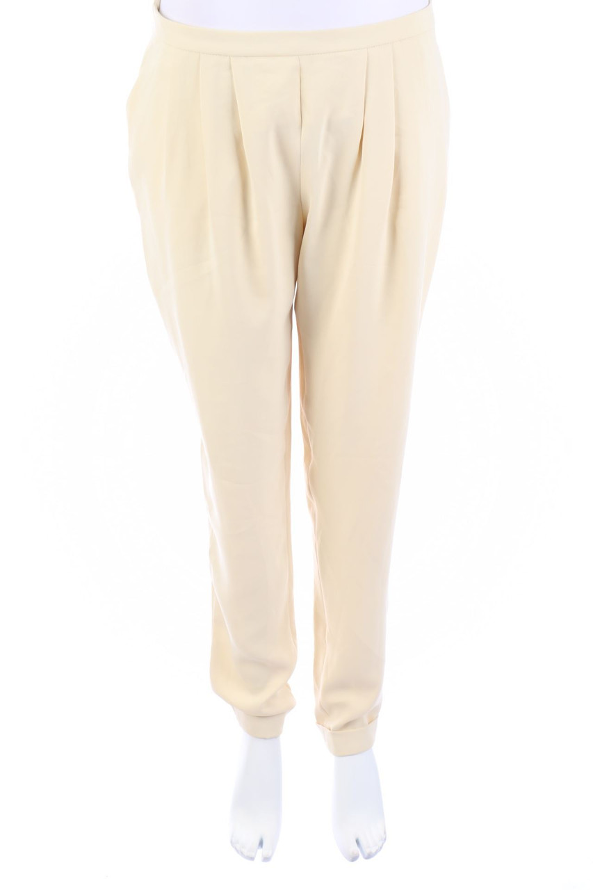 ANA SOUSA - Clean Chic-Hose mit Falten - W32