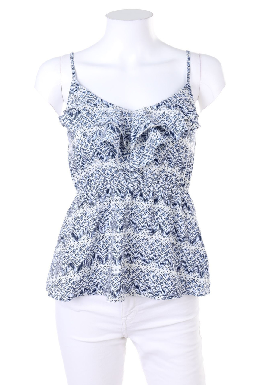 TALLY WEiJL - Blusentop mit Volants - XXS