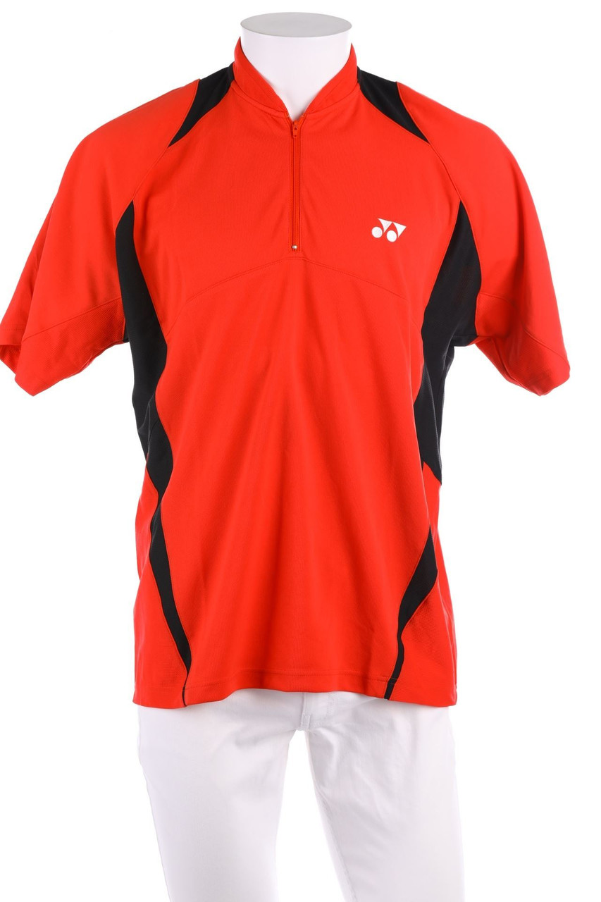 YONEX - Sport-Shirt mit Logo-Stickerei - M