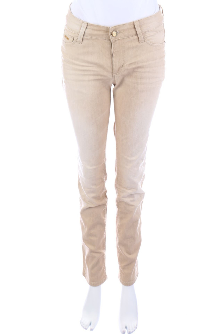 MAC - Used Look Straight Cut Jeans - D 36