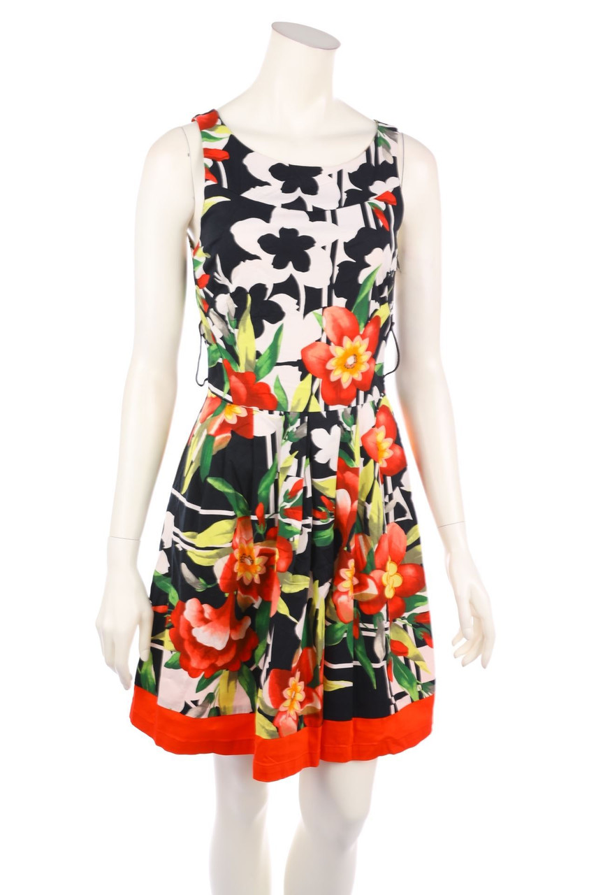 RINASCIMENTO - Kleid mit Blumen-Print - S
