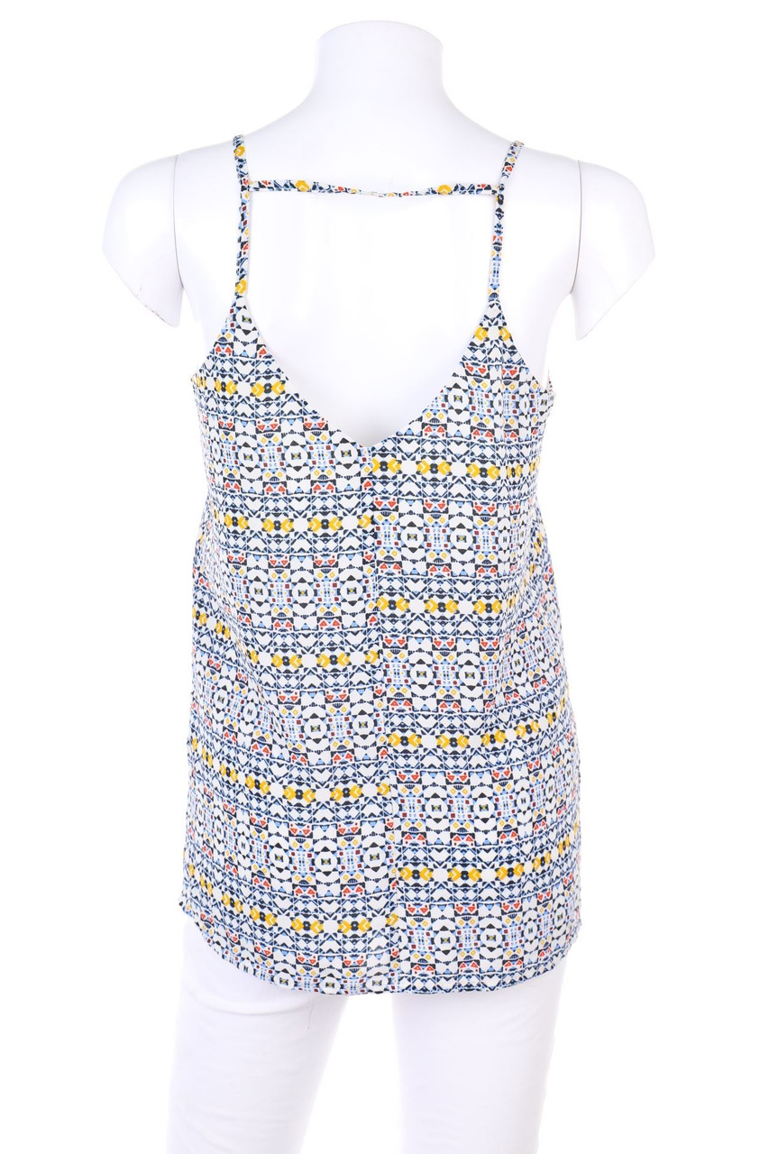 H&M - Blusentop mit Ethno-Print - D 36