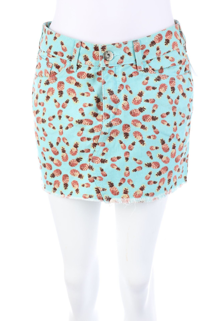 CLOCKHOUSE by C&A - Mini-Jeansrock mit Print - D 38