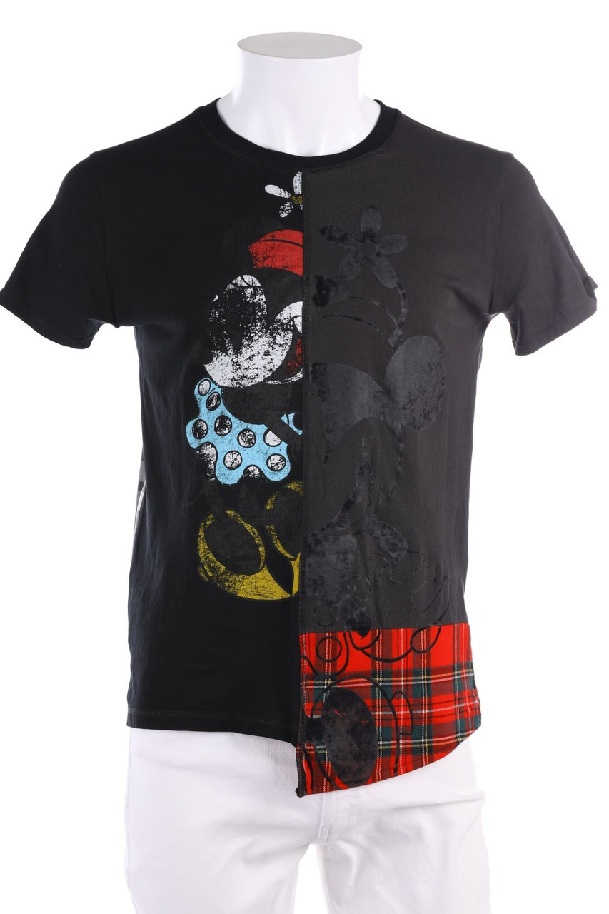 Desigual - T-Shirt mit Print - M