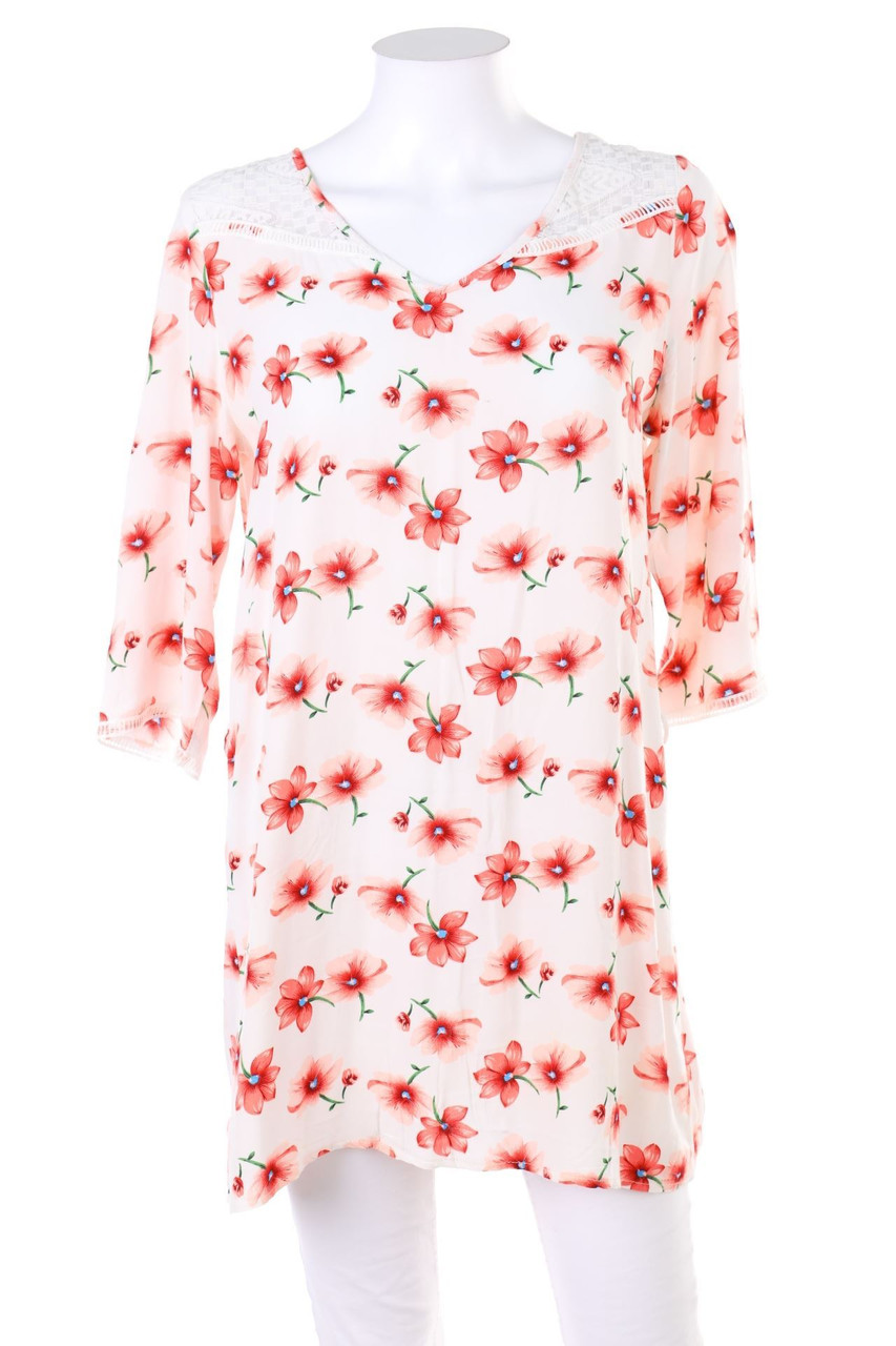 Lili & Lala - Oversize-Bluse mit Blumen-Print - S