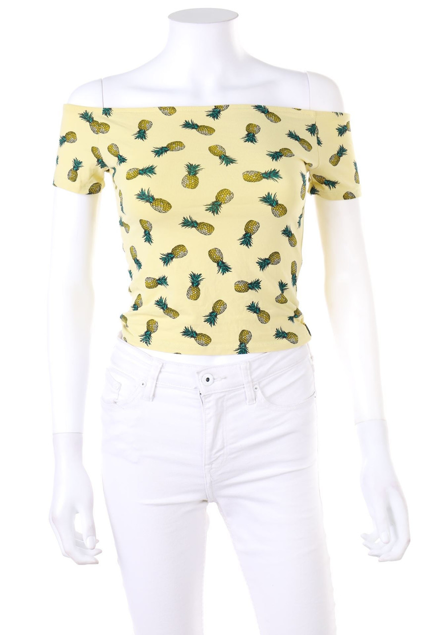 CLOCKHOUSE by C&A - Cropped-Shirt mit Print - S