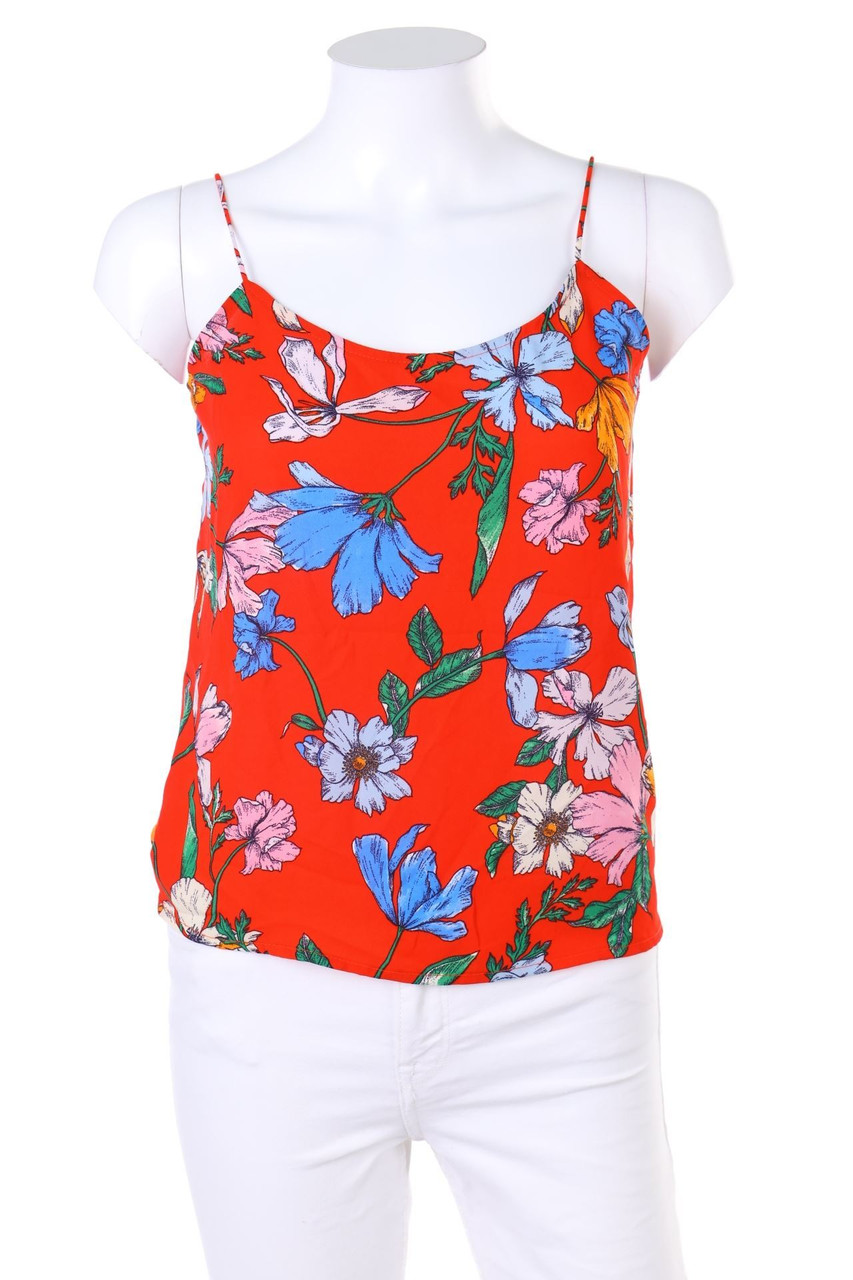 JACQUELINE de YONG - Blusentop mit Blumen-Print - D 34
