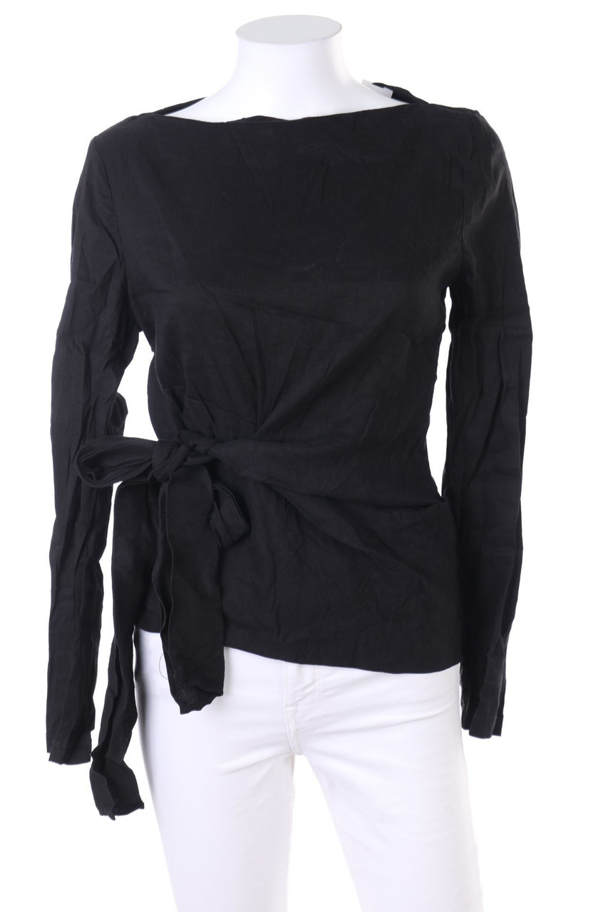 ZARA - Bluse zum Knoten - S