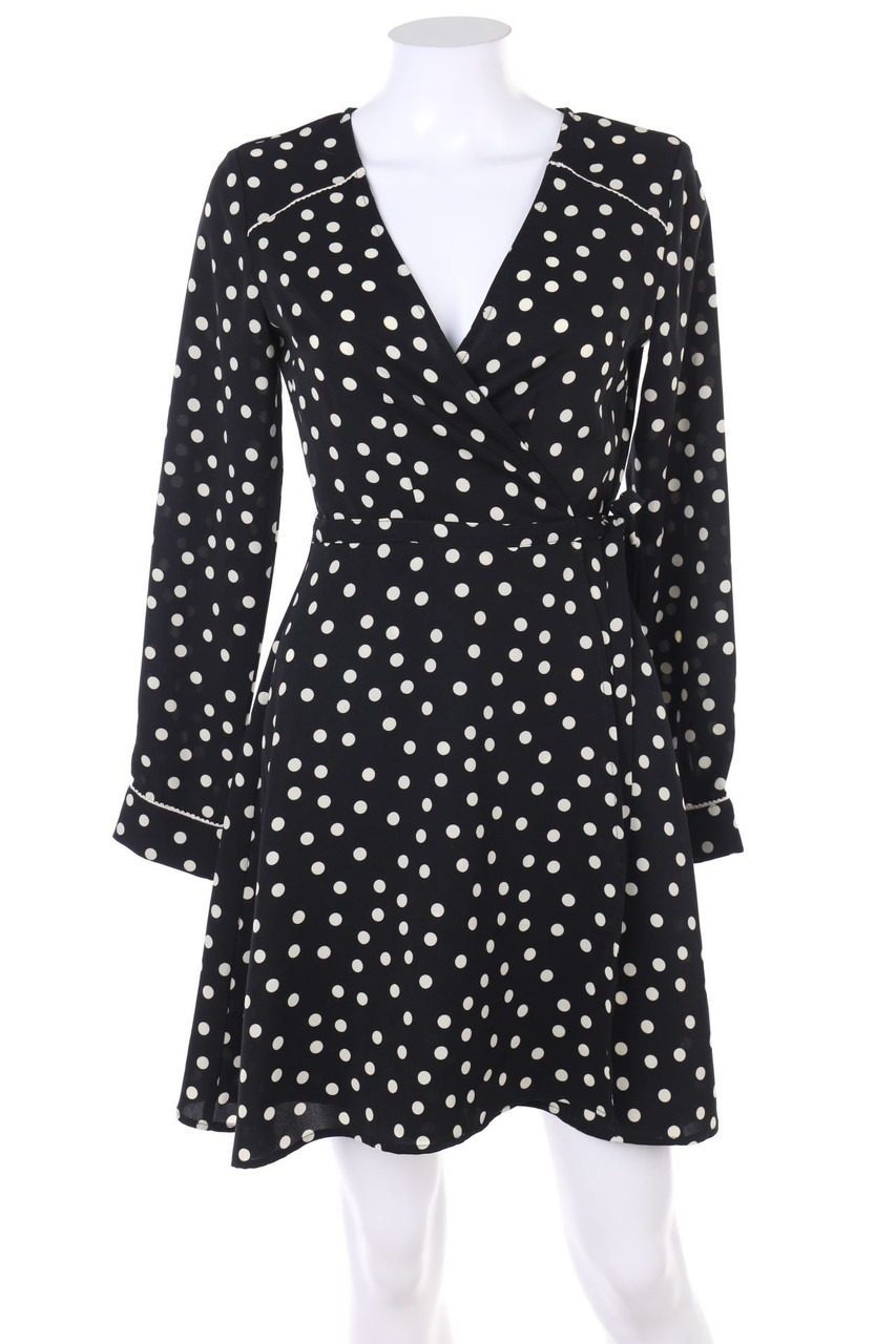 Grace & Mila PARIS - Polka Dot-Wickel-Minikleid - S