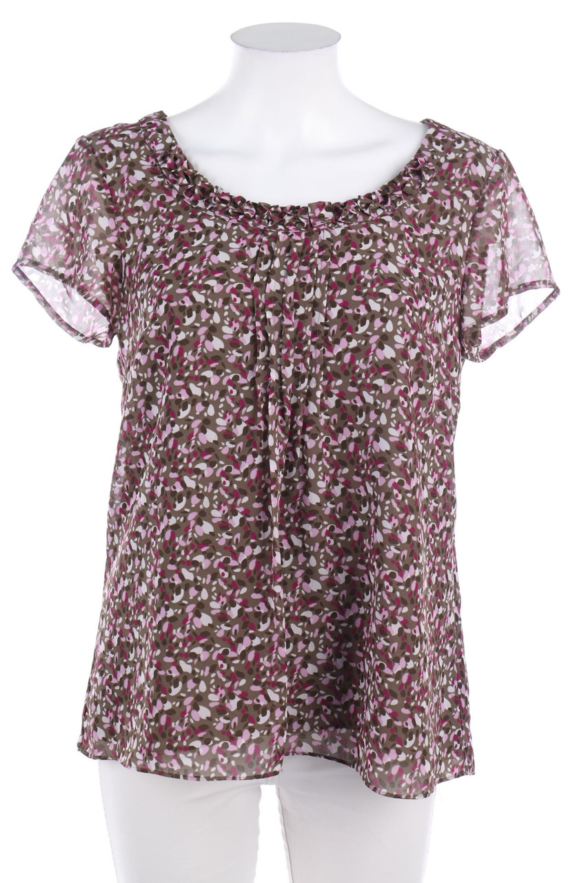 YOUR SIXTH SENSE by C&A - Kurzarm-Bluse mit Print - D 40