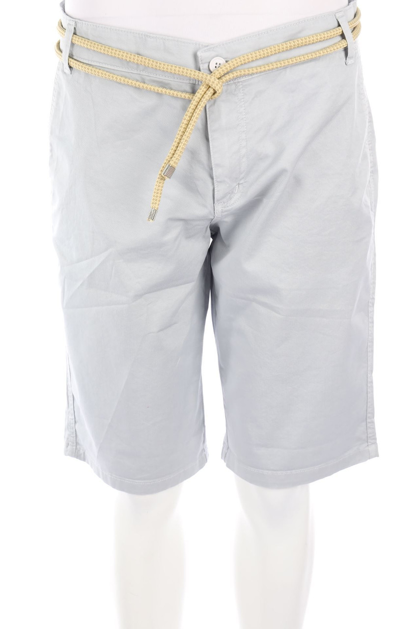 EXIBIT - Chino-Shorts mit Gürtel - 48